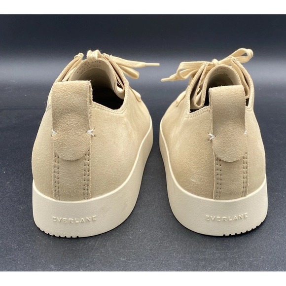 Everlane Shoes Men\'s Size 11.5 The Desert Pebble‎ Suede Lace Up Comfy In Sand main image 12